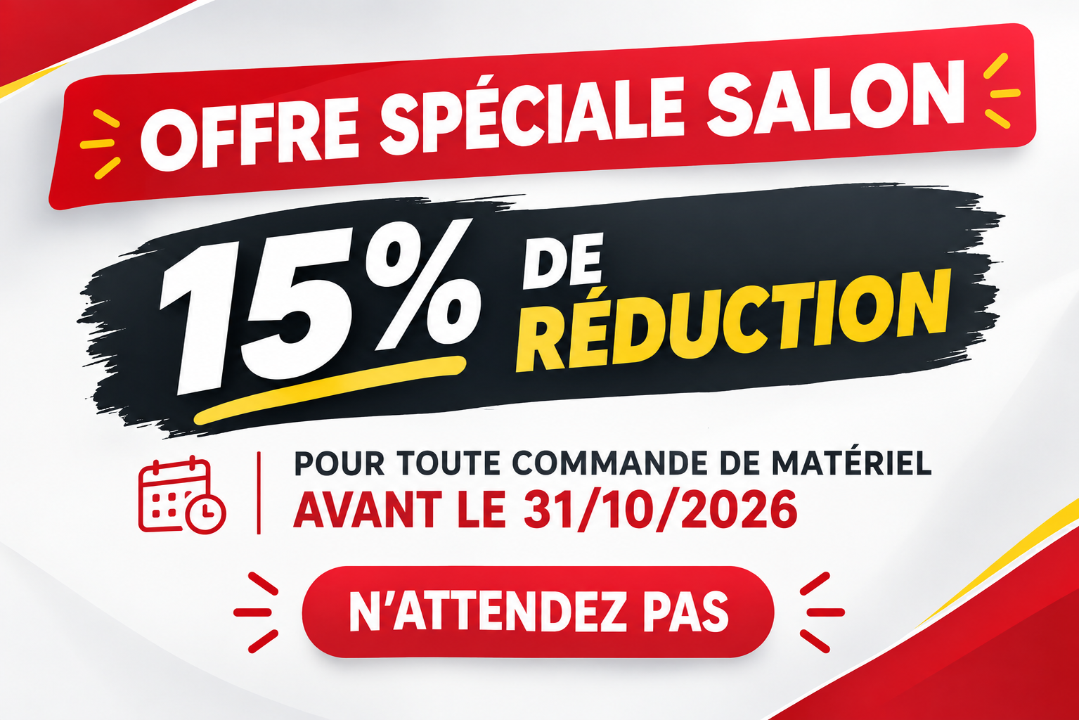 Remise spécial salon